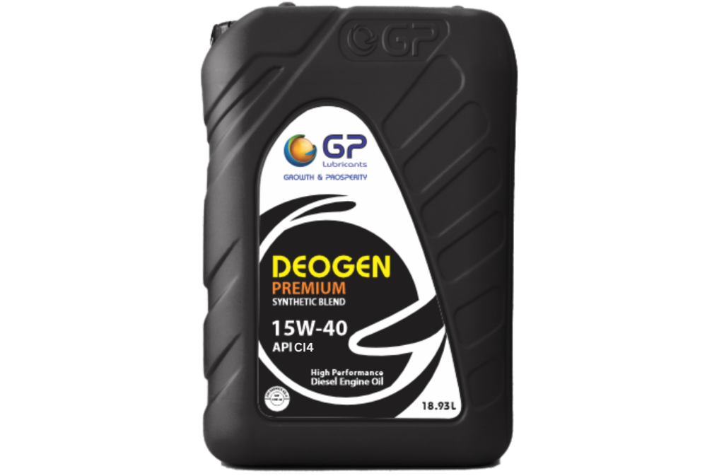 GP DEOGEN PREMIUM SYNTHETIC BLEND 15W40 API CI-4